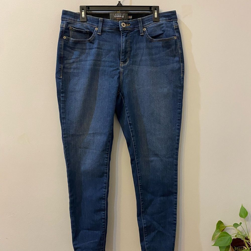 Torrid Premium Sky High Skinny Jeans Women Size 16R